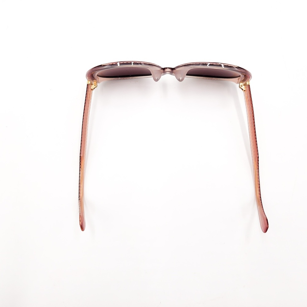 Fendi Oval Oversized Burgundy Logo Designer FF 7PHK8 Sunglasses - Picture 7 of 10